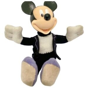 2001 McDonald's Disney's House of Mouse Mickey Plush &‎ Vinyl 5"